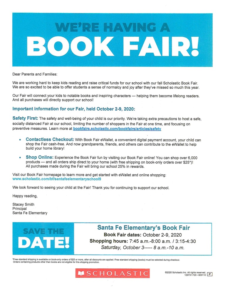 Book Fair is Coming!