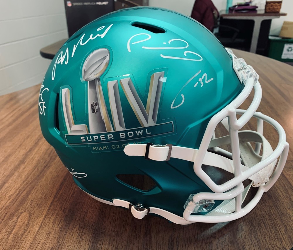 SF Lady Chiefs to Raffle Kansas City LIV Super Bowl Helmet