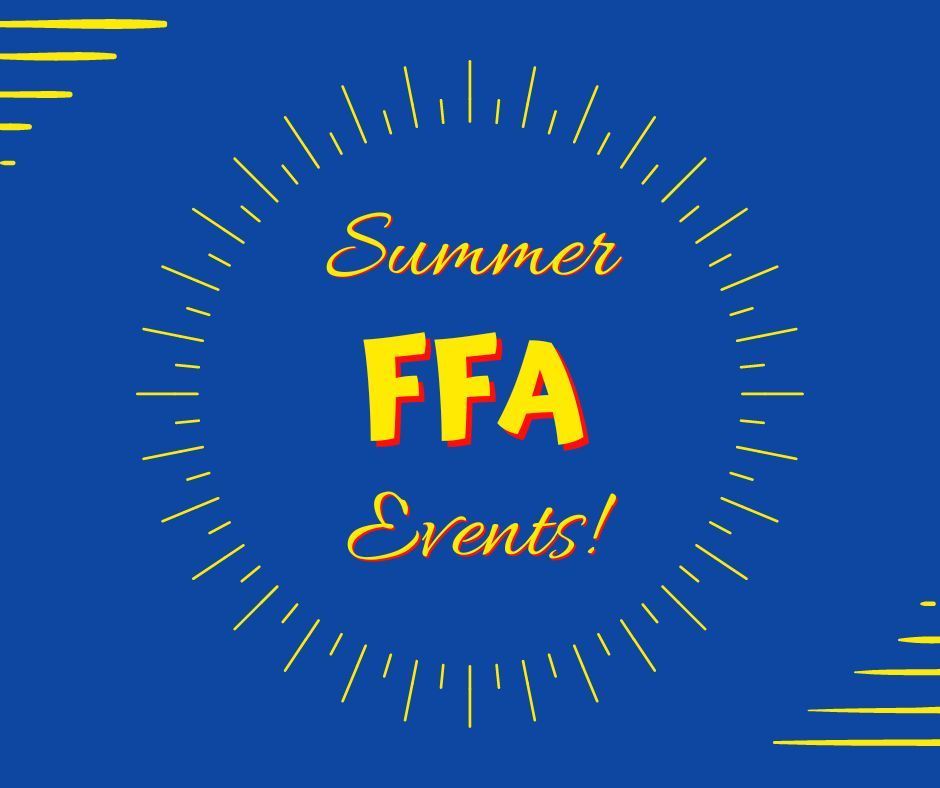Summer FFA Events