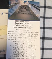 Kansas City Royal Vouchers