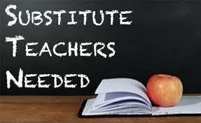 Substitutes Needed