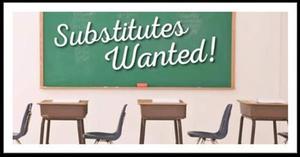 Substitutes Needed