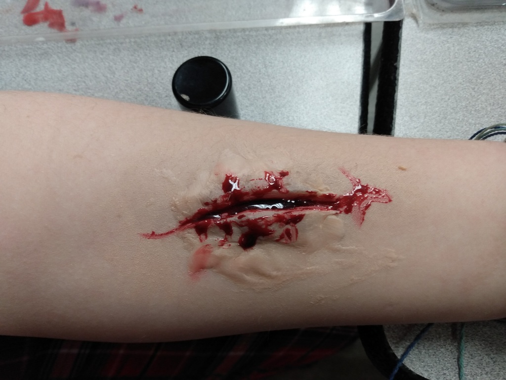 Cuts - special effects in Drama Class.
